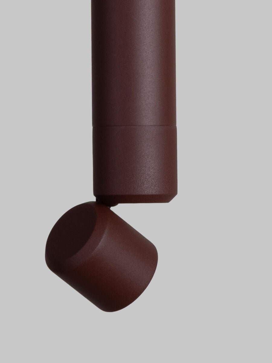 Bordeauxrode aluminium hanglamp met richtbare spot It's About RoMi Milan – afbeelding 5