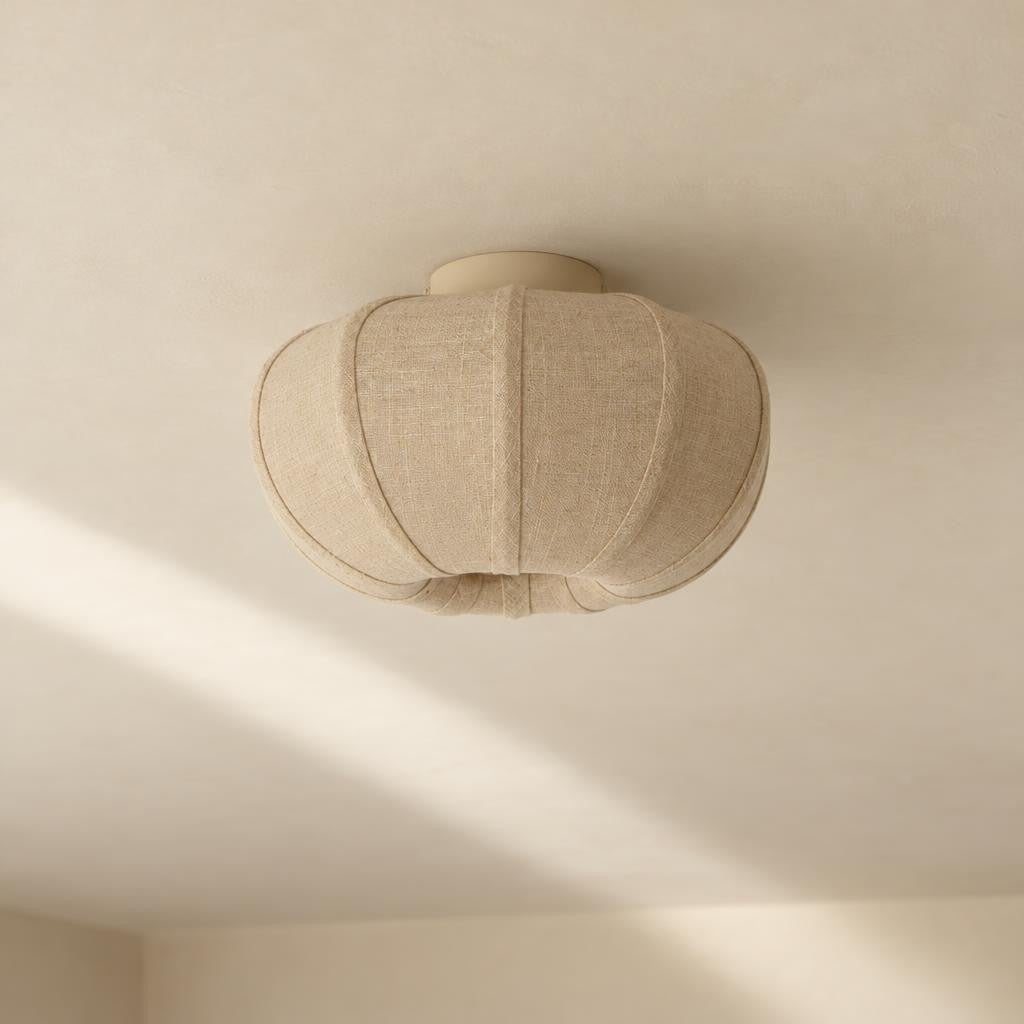 Smeđa metalna plafonjera Light & Living Zosia – ambijentalna fotografija