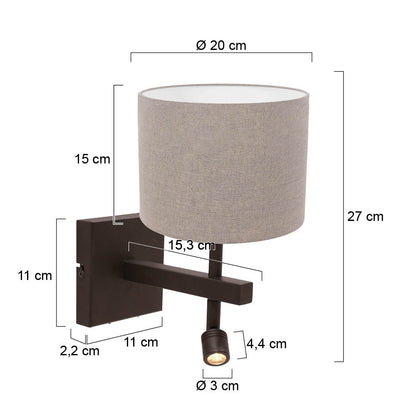 luchtige-cacao-wandlamp-met-wit-grof-linnen-en-leesfunctie-steinhauer-stang-variant-image7