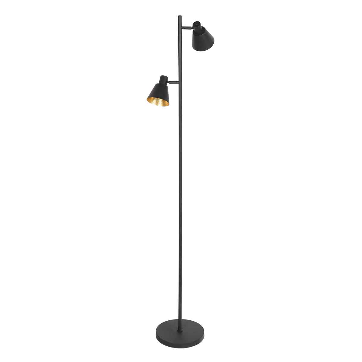 Black Retro Metal Floor Lamp Mexlite Oeroe – image 10