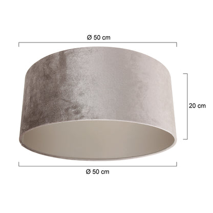 moderne-zilveren-velours-lampenkap-steinhauer-variant-image7