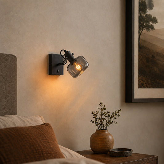moderne-zwarte-wandlamp-glas-steinhauer-glaslic-variant-image2