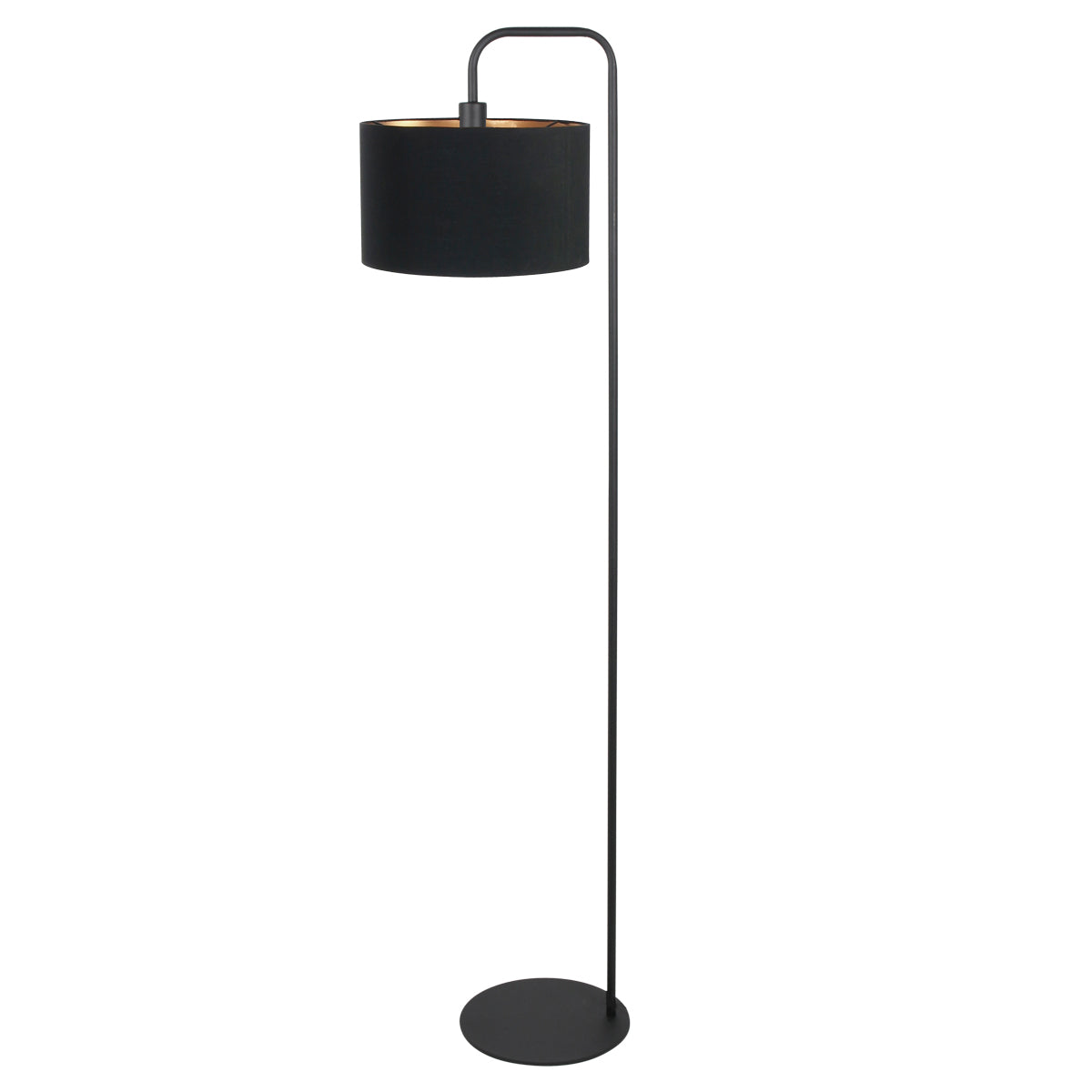 vloerlamp-met-zwarte-linnen-kap-en-gouden-binnenkant-mexlite-forma-variant-image1