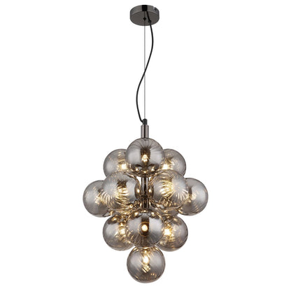 moderne-hanglamp-zwart-chroom-rookkleurig-glas-conor-main-image