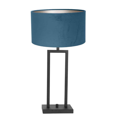 blauwe-schemerlamp-met-zwarte-voet-steinhauer-stang-variant-image1