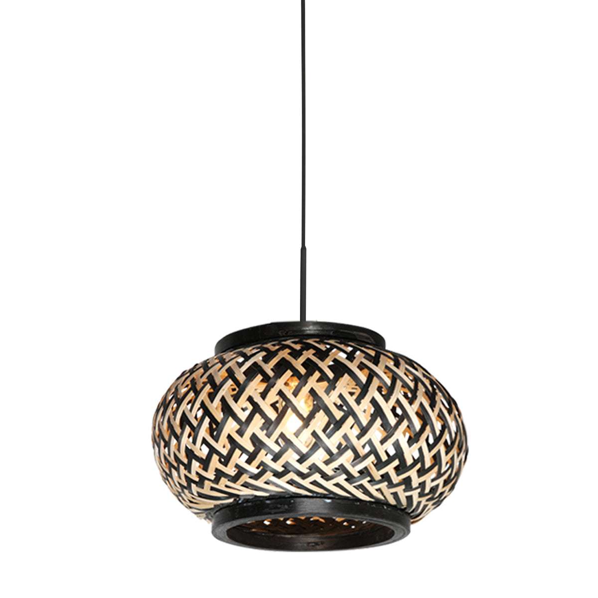 zwarte-pendel-met-kleine-bamboekap-mexlite-haloswap-main-image