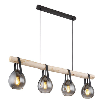 metalen-glazen-zwarte-landelijk-hanglamp-globo-diethild-main-image