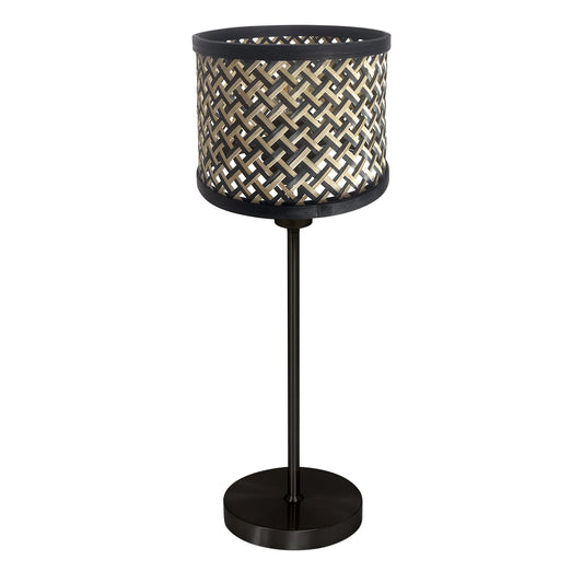 Lampada da comodino boho in bambù Mexlite Noor