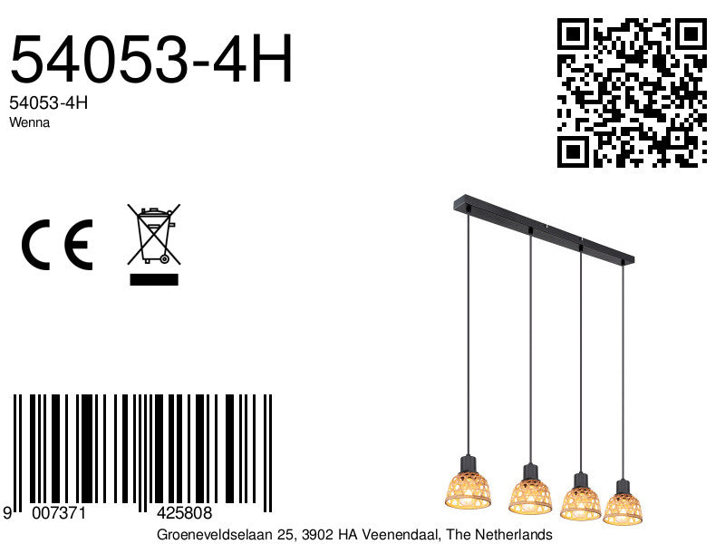 hanglamp-4-kap-zwart-bruin-bamboeweefsel-globo-wenna-variant-image8a