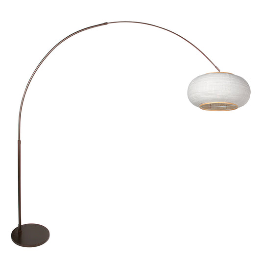 cacao-booglamp-met-linnen-kap-o60-cm-steinhauer-silva-alba-main-image