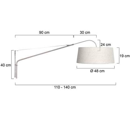 staalkleurige-wandlamp-met-verstelbare-arm-en-creme-kap-steinhauer-elegant-classy-variant-image7
