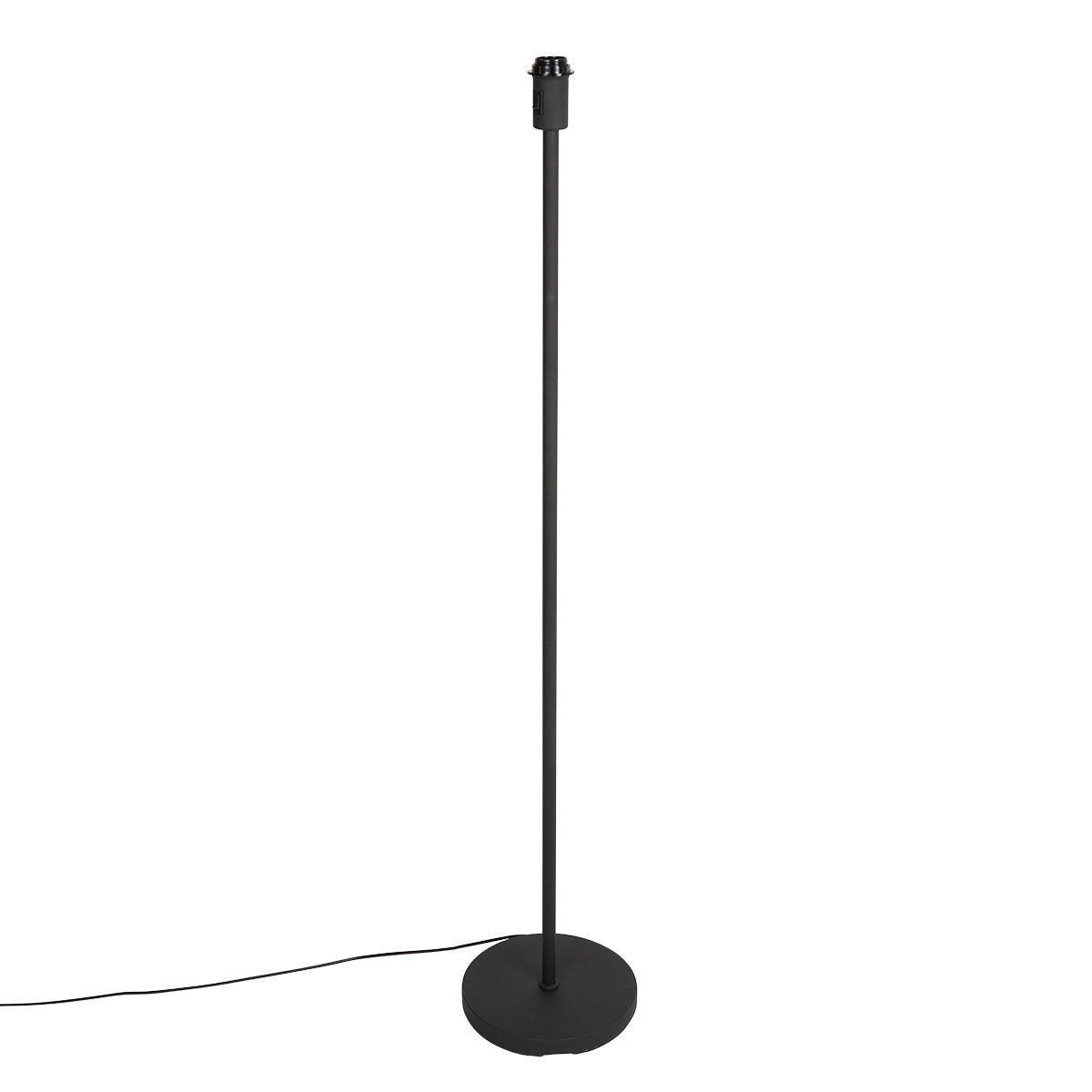 Černá stojací lampa Noor s textilním stínidlem Mexlite – obrázek 10