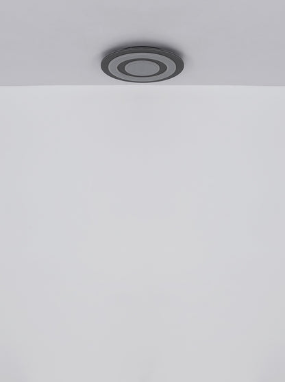 Pequena luz de teto LED de plástico em antracite – imagem 6