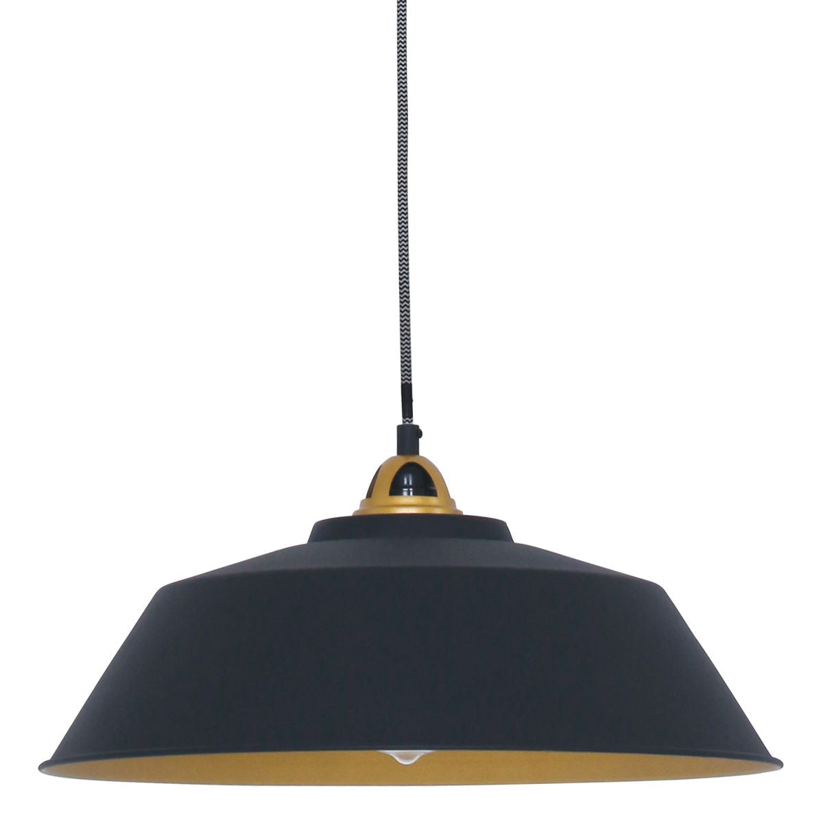 Mexlite Nove pendel i sort metal Ø42 cm