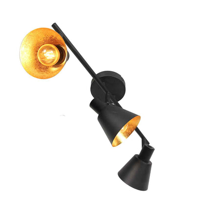 Mexlite Oeroe 3-Light Black Metal Spotlight – image 11