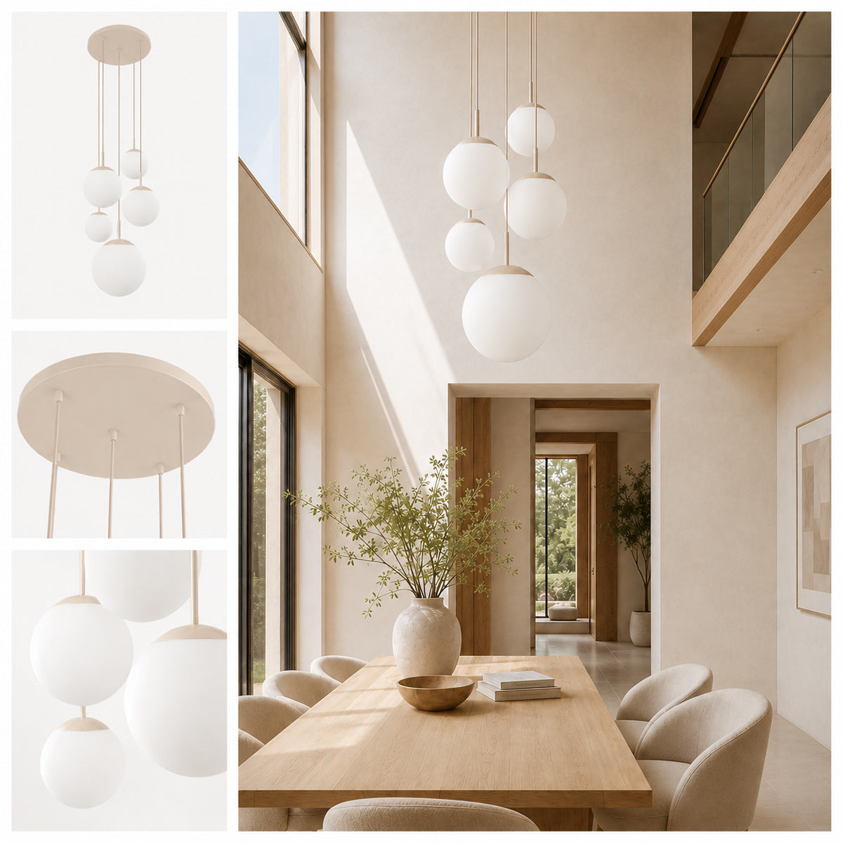 5-lichts-hanglamp-mat-wit-glas-creme-steinhauer-bollique-variant-image2