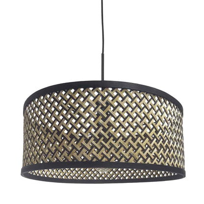 Черна висяща лампа Steinhauer Sparkled Light