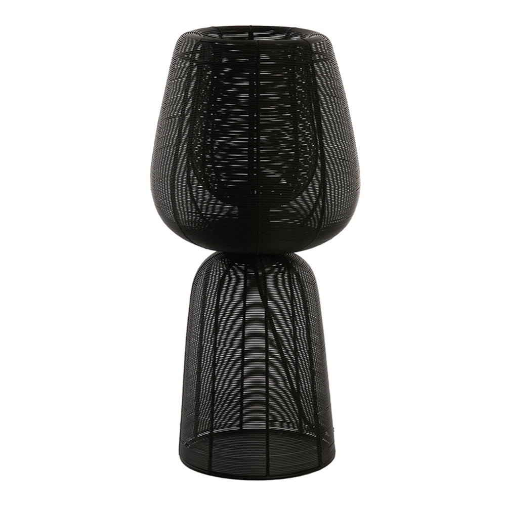 rustieke-zwarte-fijnmazige-tafellamp-light-living-aboso-main-image