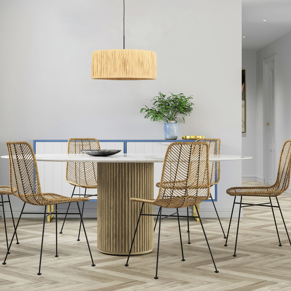 zwarte-hanglamp-met-ronde-houtkleurige-kap-steinhauer-sparkled-light-variant-image2