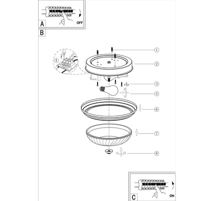 klassieke-bronzen-metalen-glazen-plafonniere-steinhauer-ceiling-and-wall-variant-image9