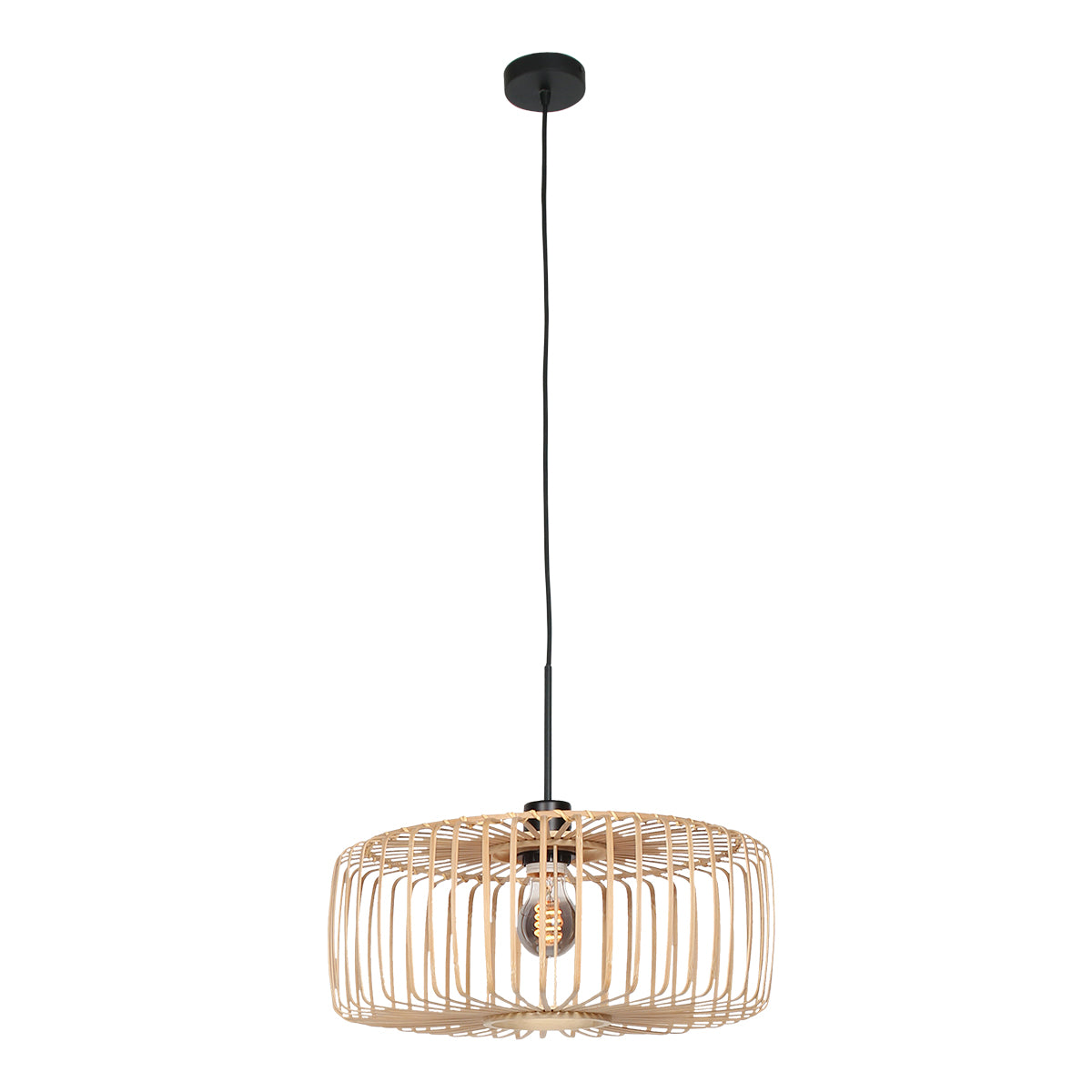 Висяща лампа Steinhauer Sparkled Light от бамбук – изображение 1