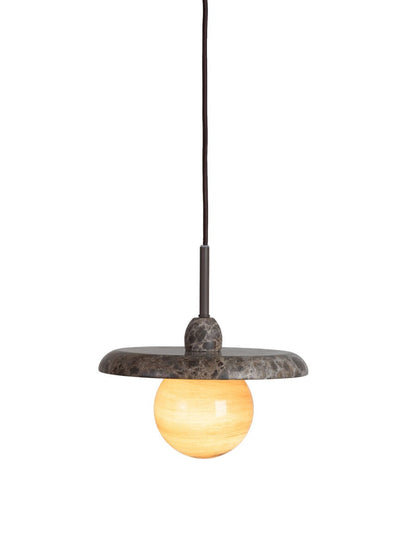 Grande lampada a sospensione in marmo marrone It's About RoMi Tivoli – immagine 2