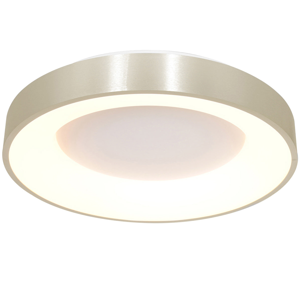 Кръгъл метален LED плафон Steinhauer Ringlede