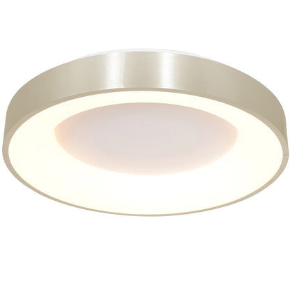 Кръгъл метален LED плафон Steinhauer Ringlede