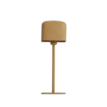 Grande lampada da tavolo in metallo color ocra Light & Living Elenie