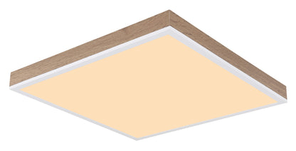Subtil vit aluminium LED plafondlampa – bild 4