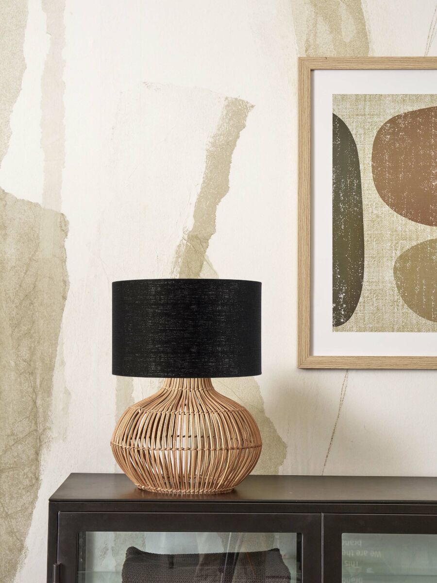 tafellamp-naturel-zwart-linnen-rotan-bohemian-good-mojo-kalahari-variant-image1