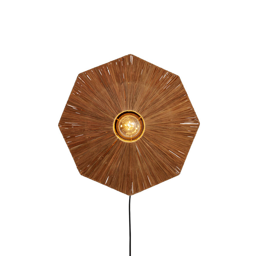 achthoekige-raffia-wandlamp-bruin-good-mojo-panama-main-image