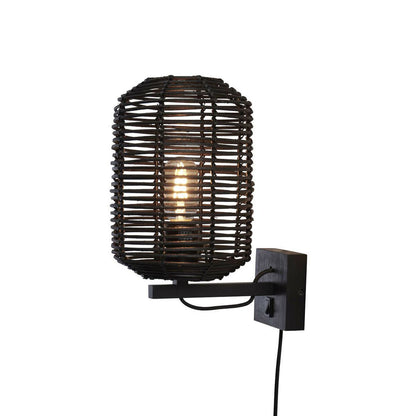 zwarte-bohemian-wandlamp-metaal-rotan-good-mojo-tanami-main-image