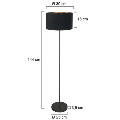 staande-lamp-zwarte-kap-en-voet-mexlite-noor-variant-image7