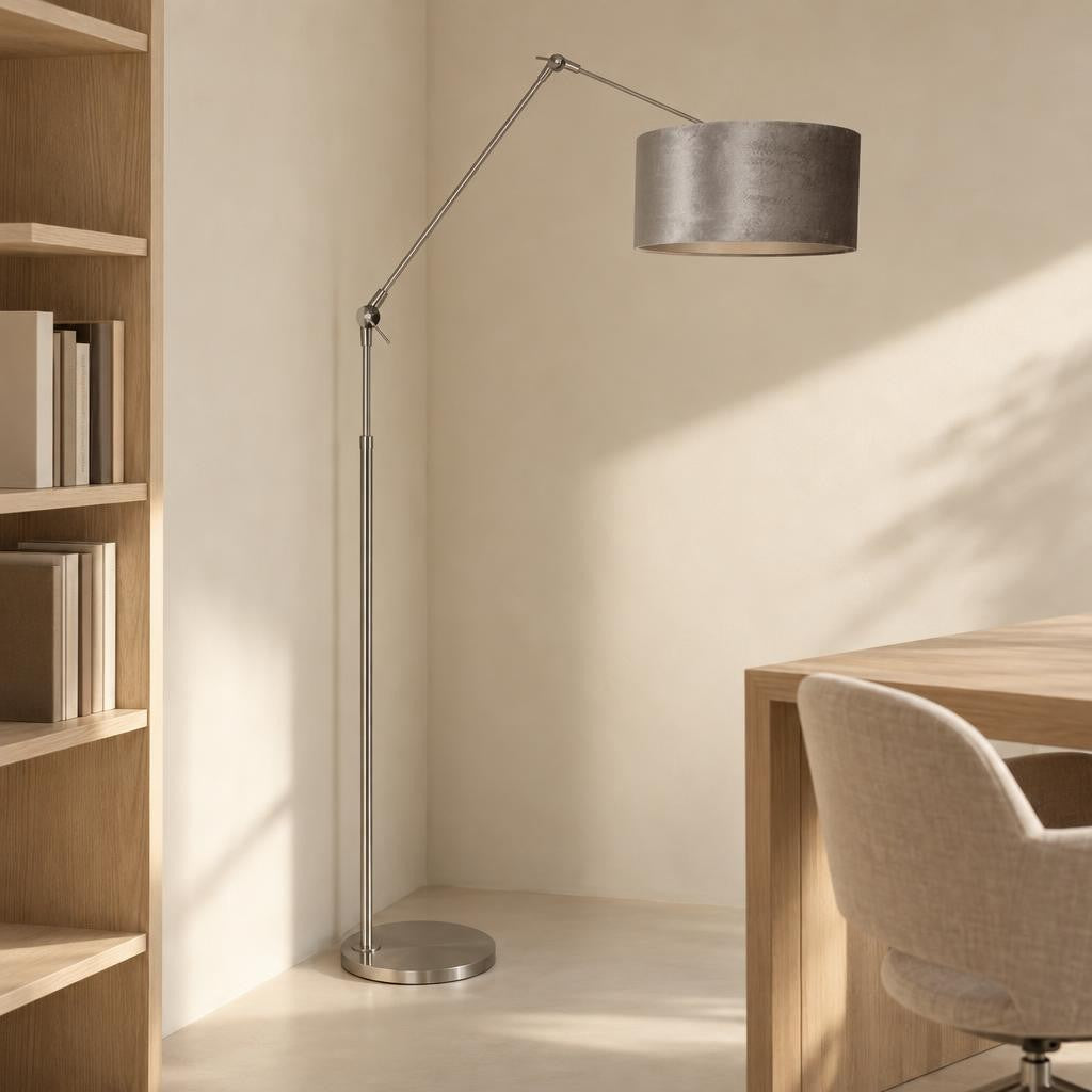 Steinhauer Prestige Chic Adjustable Floor Lamp – lifestyle image