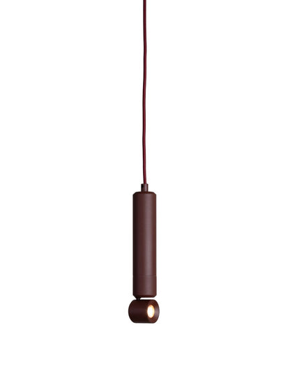 Bordeauxrode aluminium hanglamp met richtbare spot It's About RoMi Milan – afbeelding 3