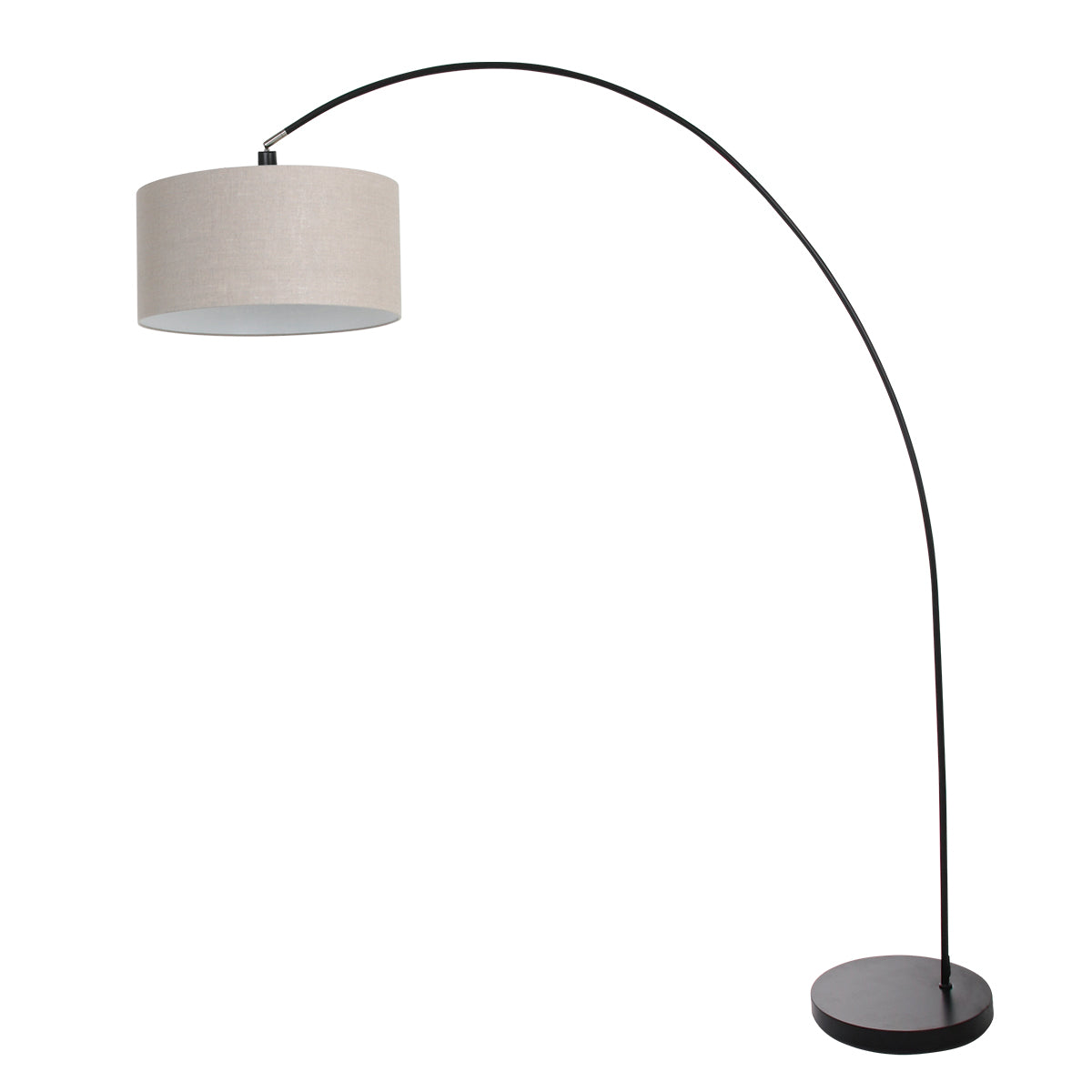 zwarte-booglamp-met-grijze-lampenkap-mexlite-solva-variant-image1