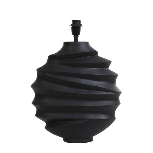 zwarte-lampvoet-met-ribbelpatroon-light-living-sharon-main-image