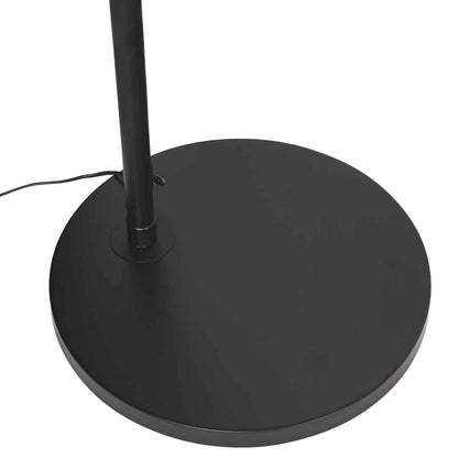 Steinhauer Ringlux Black Modern Metal Floor Lamp – image 6