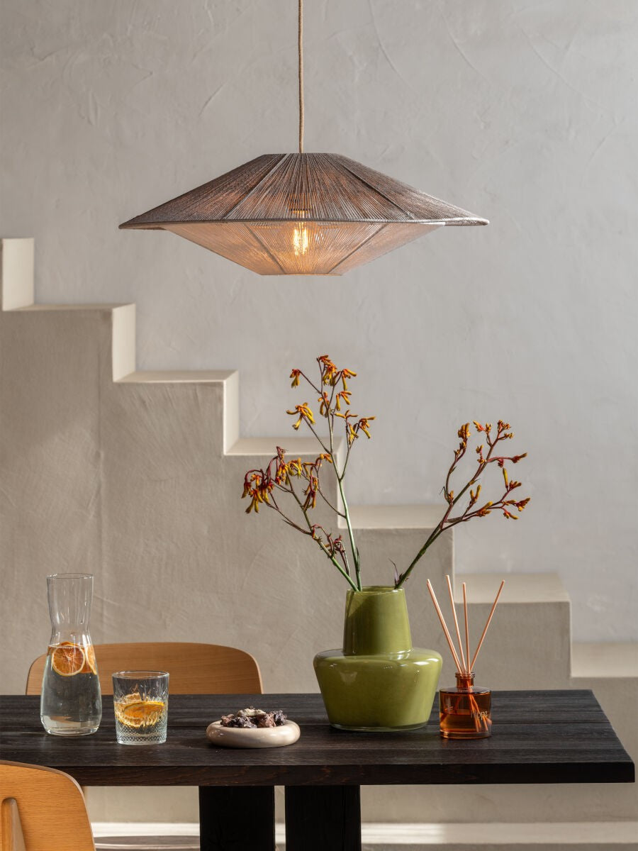Lâmpada de papel cinza claro quente GOOD&MOJO Lumbini – imagem 5