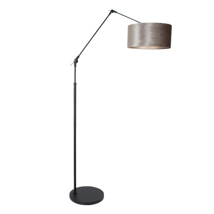 knikbare-booglamp-met-grijze-kap-steinhauer-prestige-chic-main-image