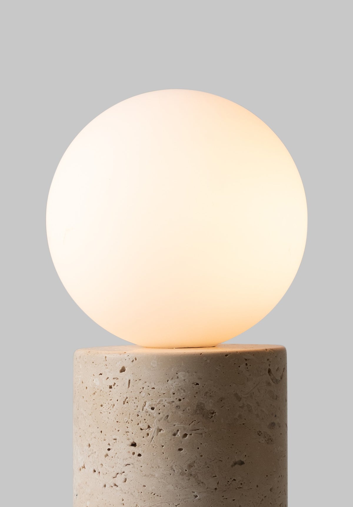 Lâmpada de mesa travertino branco charmosa It's About RoMi Tivoli – imagem 5