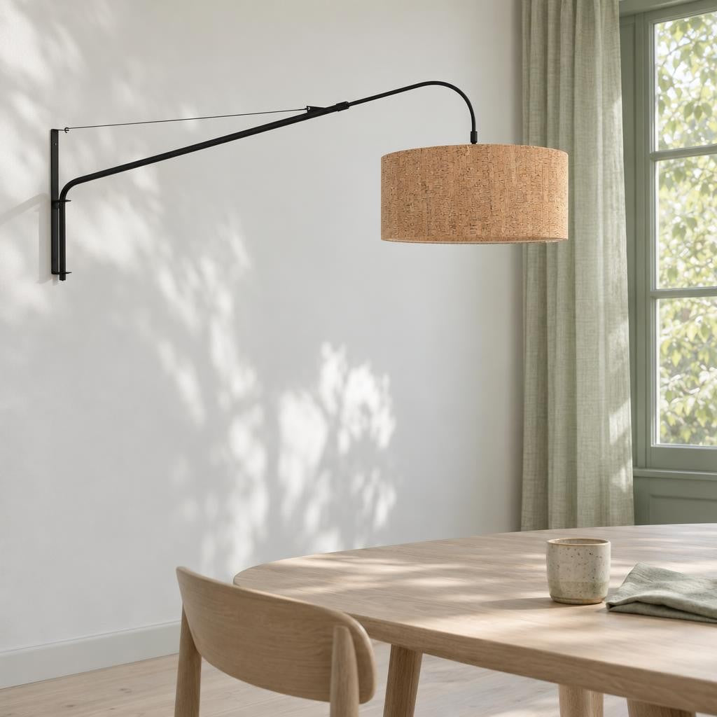wandlamp-met-kurken-kap-en-flexibele-armconstructie-steinhauer-elegant-classy-ai-sfeer_image
