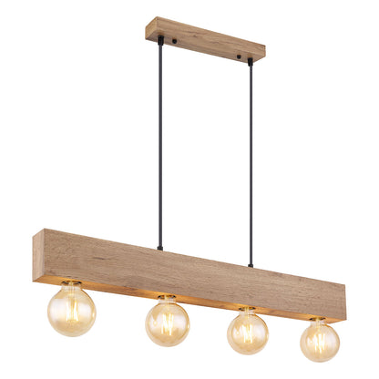 zwarte-hanglamp-hout-metaal-landelijk-globo-erna-main-image
