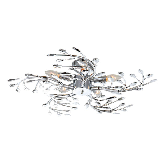 chromen-plafondlamp-5-lichts-takkenkrans-globo-flash-main-image