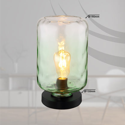 Lampada da tavolo nera caratteristica – immagine 6