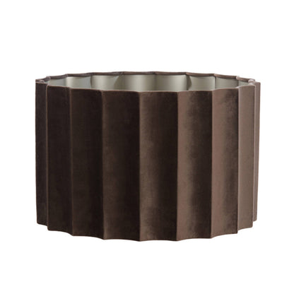 geplooide-donkerbruine-velvet-lampenkap-light-living-disli-main-image