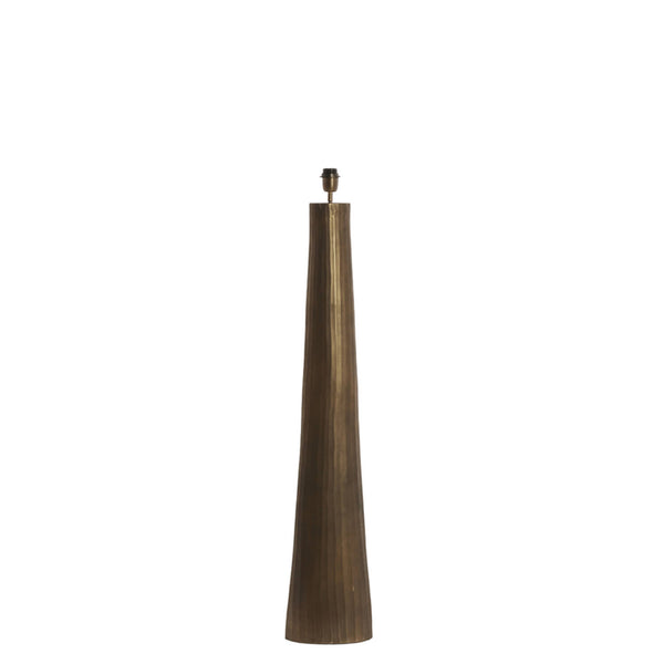 Mijas vloerlamp bruin metaal – Light & Living