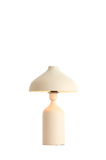Lâmpada de mesa metálica de cor creme quente Light & Living Yebri – imagem 1