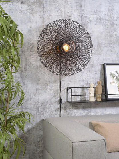 wandlamp-zwart-bohemien-bamboe-good-mojo-cango-variant-image1